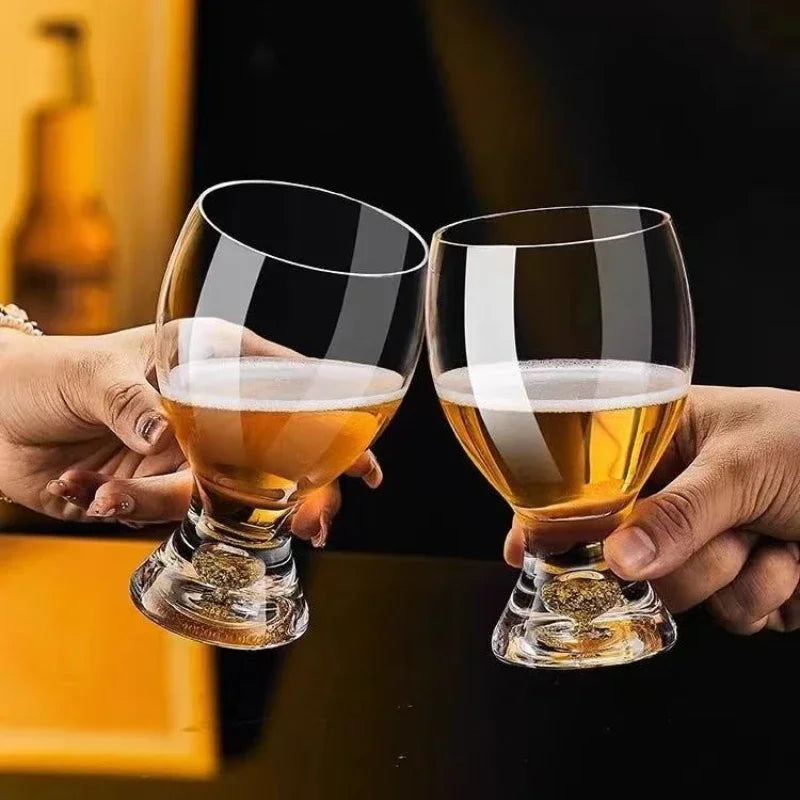 Hochwertiges Bierglas - Kreatives und elegantes Trinkglas für Zuhause - Kochschein