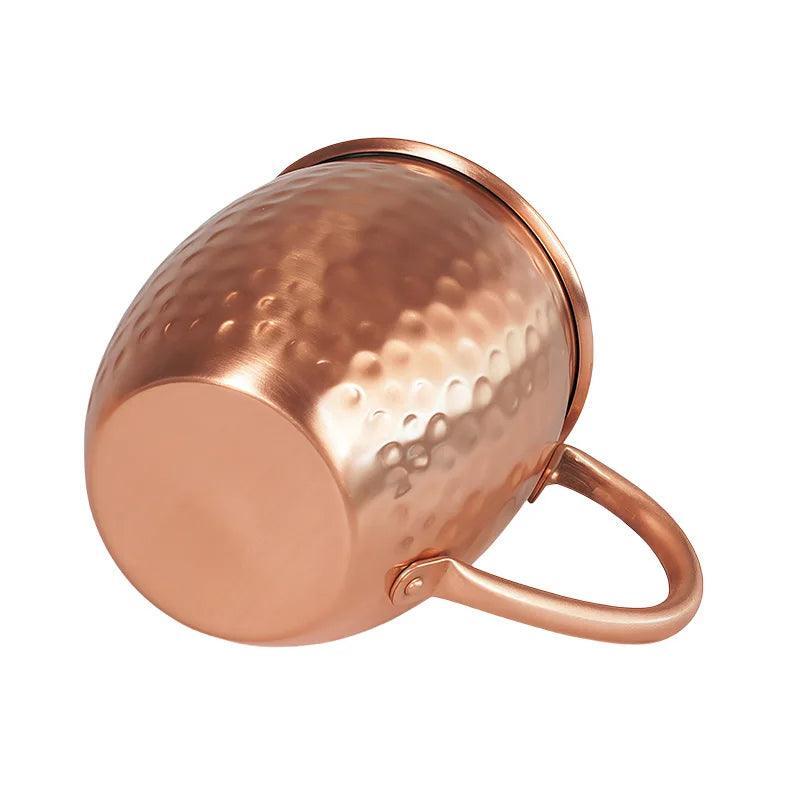 Bauchiger Kupferbecher - Moscow Mule Tasse - 350ml (Sets) - Kochschein