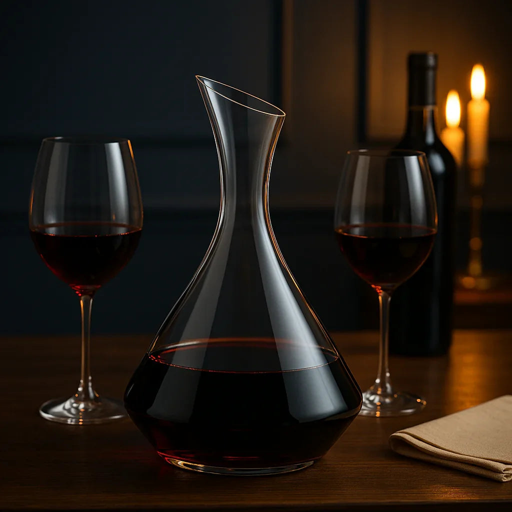 Dekanter richtig verwenden – so entfaltet dein Wein sein volles Aroma - Kochschein