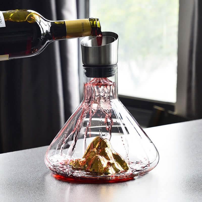 Rotwein Dekanter „Eisberg“ – Weingenuss in seiner schönsten Form - Kochschein