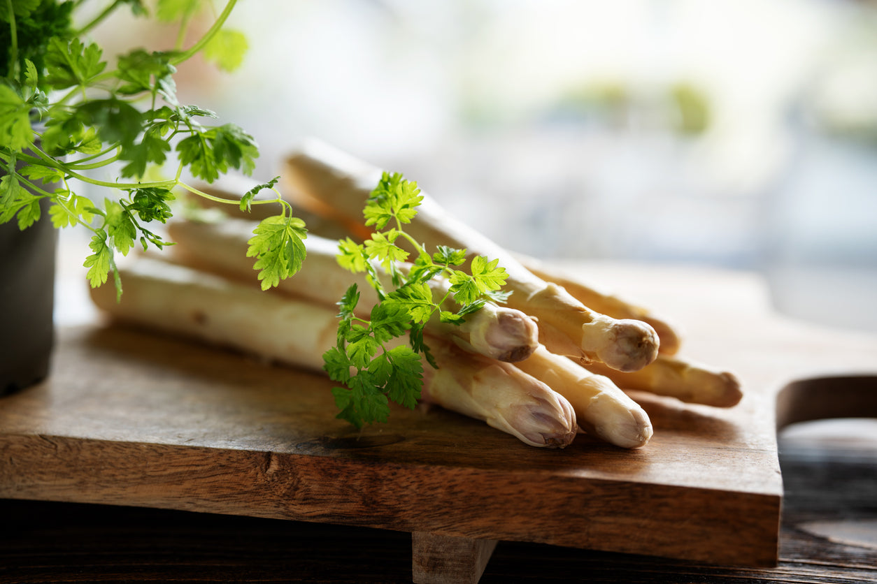 Lebensmittel der Woche "Spargel" Herkunft und Unterschiede - Teil 1 - Kochschein