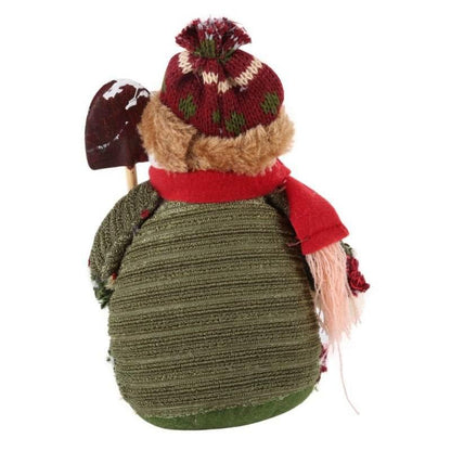 Weihnachtsdekoration | Weihnachtsfigur Elch - Weihnachtsmann - Schneemann - Kochschein