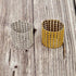 NAPKIN RINGS Luxus Serviettenringe - 10er Set (viele Farben) - Kochschein