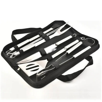 BBQ Grillbesteck mit Tragetasche (verschiedene Sets) - Kochschein