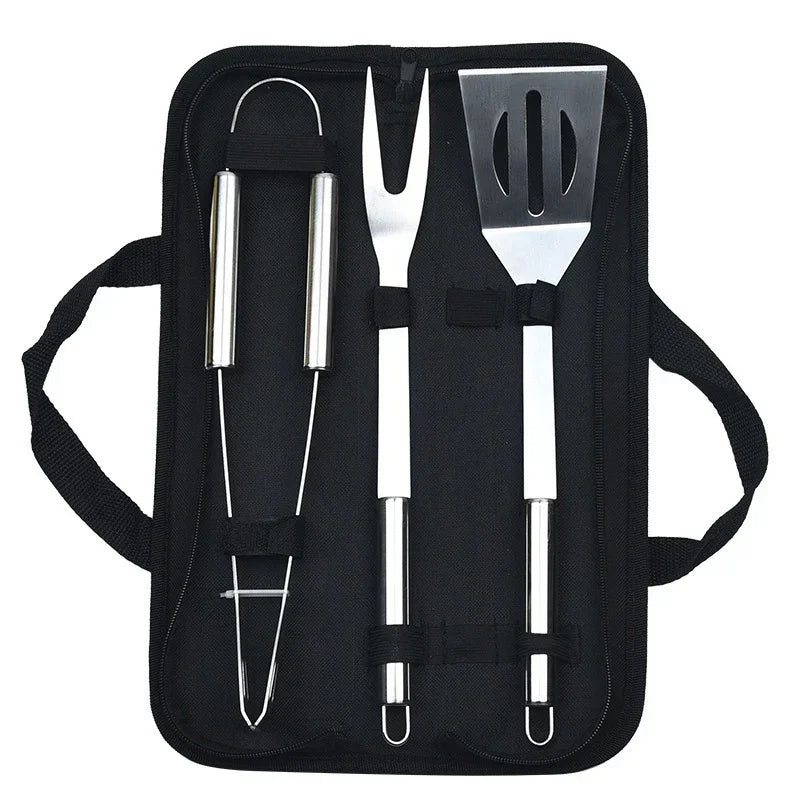 BBQ Grillbesteck mit Tragetasche (verschiedene Sets) - Kochschein