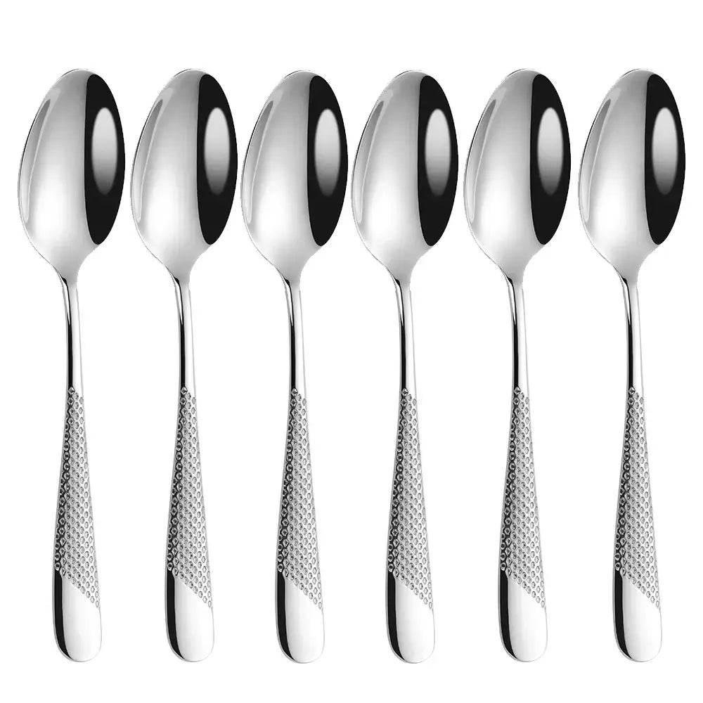 Besteckset 18/10 Edelstahl | DEKOR (zwei Varianten und Sets) - Kochschein