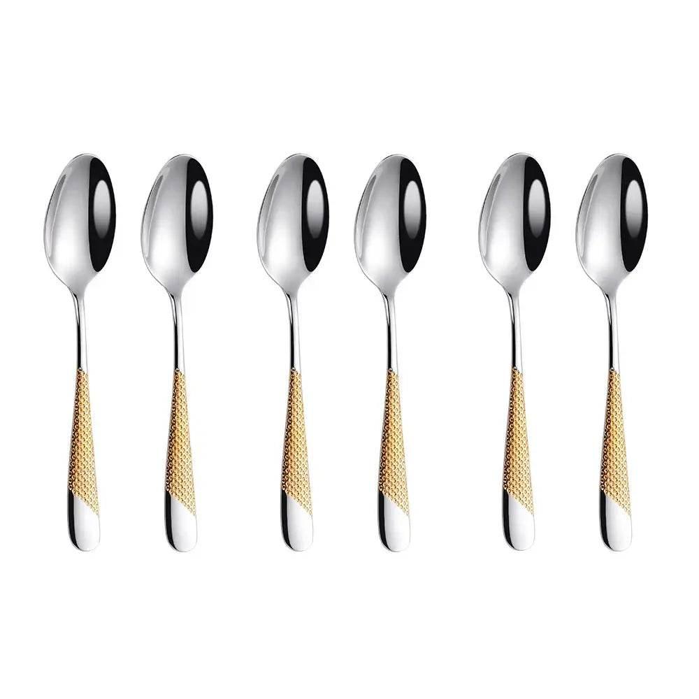 Besteckset 18/10 Edelstahl | DEKOR (zwei Varianten und Sets) - Kochschein