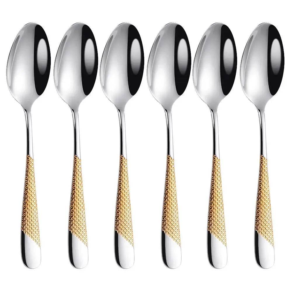 Besteckset 18/10 Edelstahl | DEKOR (zwei Varianten und Sets) - Kochschein