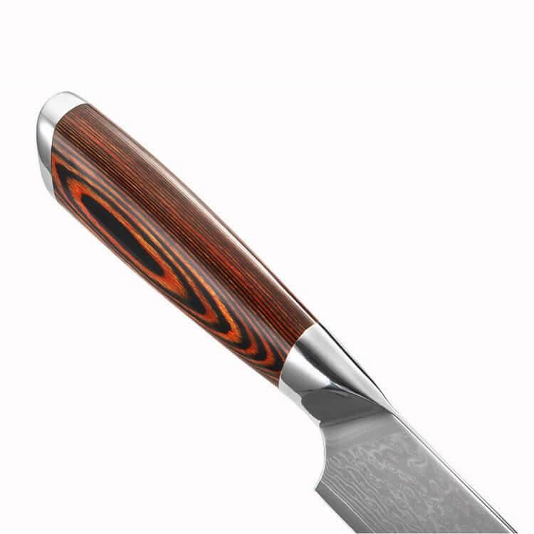 Elegantes Chef Damastmesser 20cm – Präzision trifft pure Eleganz | 67-Lagen - Kochschein