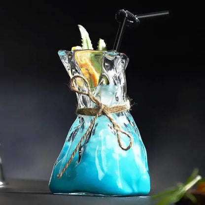 Extravagantes geriffeltes Cocktailglas | Karaffe (300ml) - Kochschein