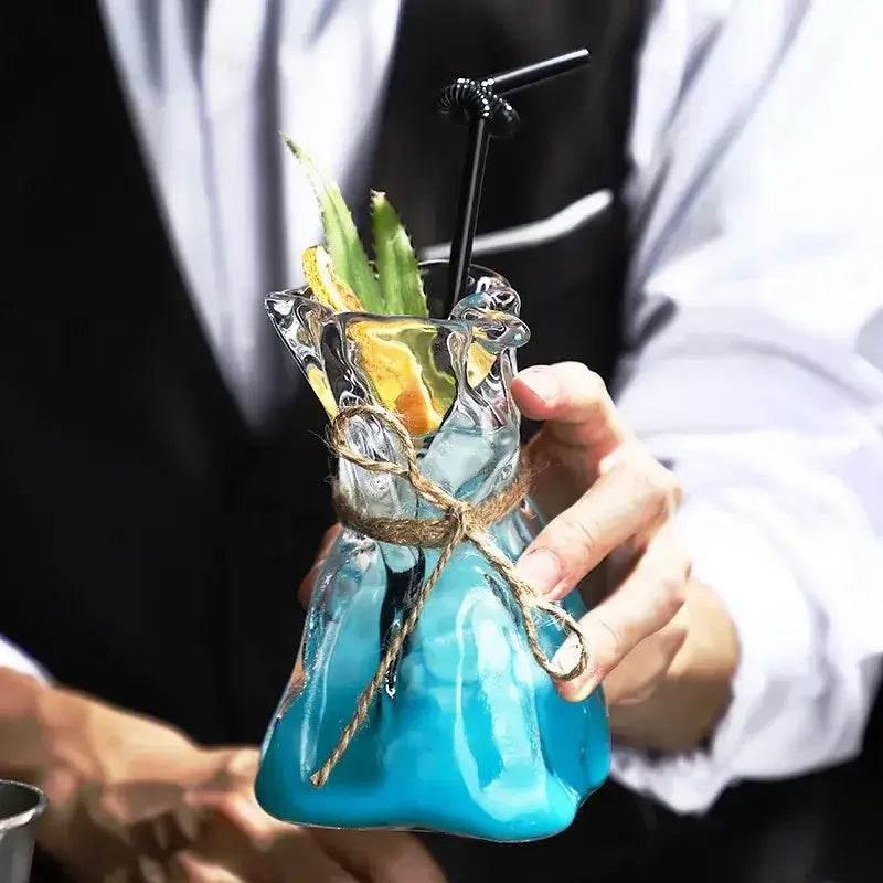 Extravagantes geriffeltes Cocktailglas | Karaffe (300ml) - Kochschein