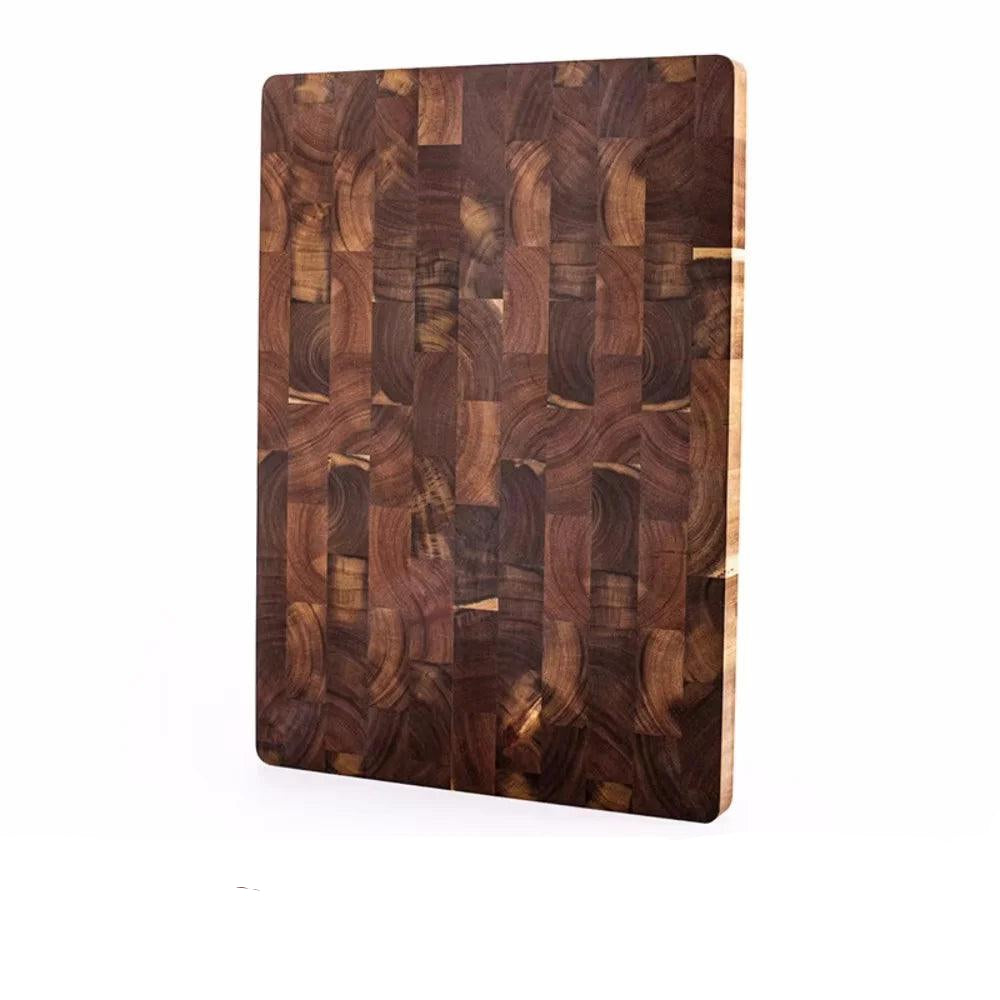 Großes Premium Akazienholz Schneidebrett (24x34x2,5 cm) - Kochschein