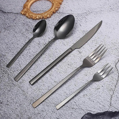 Extravagantes Besteck Set 20-teilig Edelstahl | PUR (verschiedene Farben) - Kochschein