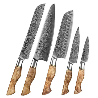 HEZHEN Damastmesser SET - Master Series | 67-Lagen (Einzeln oder Sets) - Kochschein