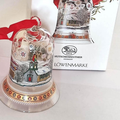 Hutschenreuther Kristallglocke 1996 - Limitierte Auflage - Kochschein