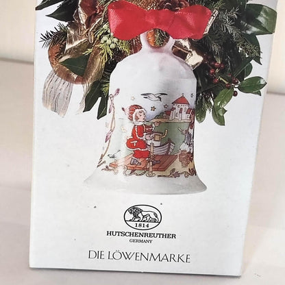 Hutschenreuther Weihnachtsglocke 1994 - Limitierte Auflage - Kochschein