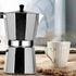Italienischer Espressokocher aus Aluminium (6 Größen) - Kochschein