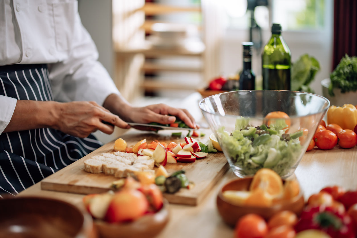 Kochen ist Kunst - Gemüse schneiden - Kochschein