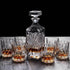 Wunderschöne Kristallkaraffe für Whiskey, Cognac im Set - Gläser 6 Stck. - Kochschein