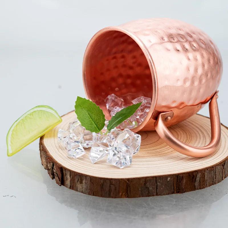 Bauchiger Kupferbecher - Moscow Mule Tasse - 350ml (Sets) - Kochschein