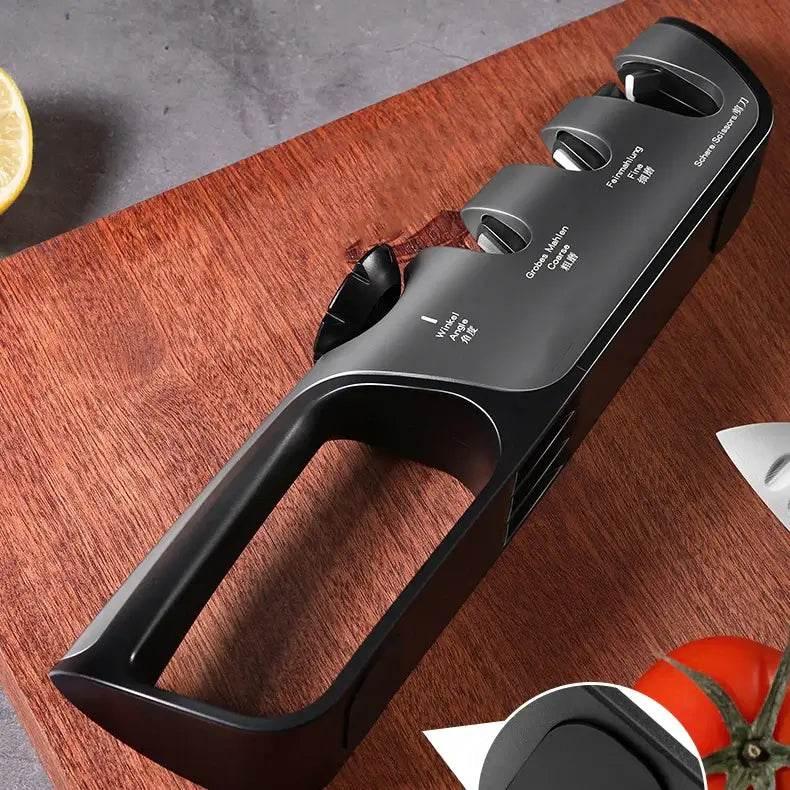 Profi 5-in-1 Messerschärfer mit verstellbarem Winkel - Kochschein