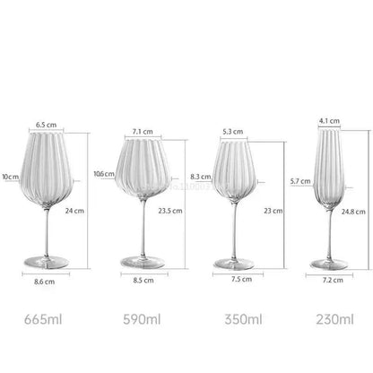 Gläser Set | Meereswelle (Wasser - Wein - Sekt) - Kochschein