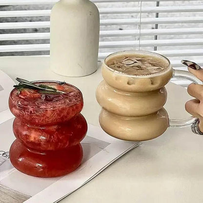 COFELIAR Trinkglas DONUT (verschiedene Varianten und Größen) - Kochschein