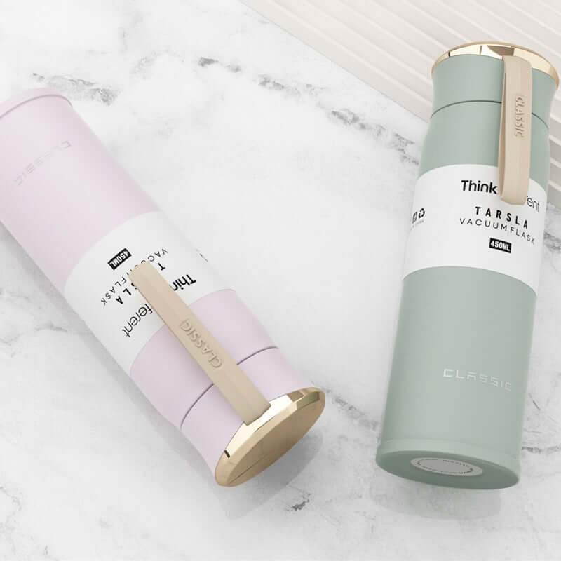 TARSLA Premium Edelstahl Thermosbecher 450ml (vier Farben) - Kochschein