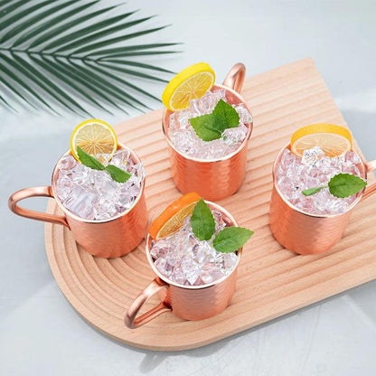 Wunderschöner Kupferbecher - Moscow Mule Tasse - 400ml (Sets) - Kochschein