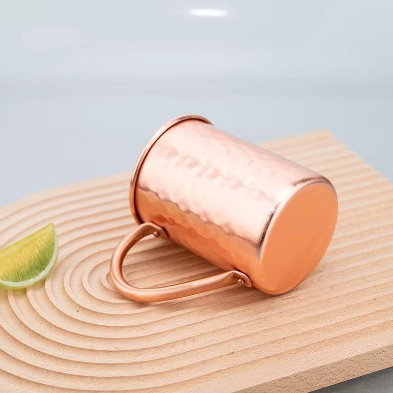 Wunderschöner Kupferbecher - Moscow Mule Tasse - 400ml (Sets) - Kochschein