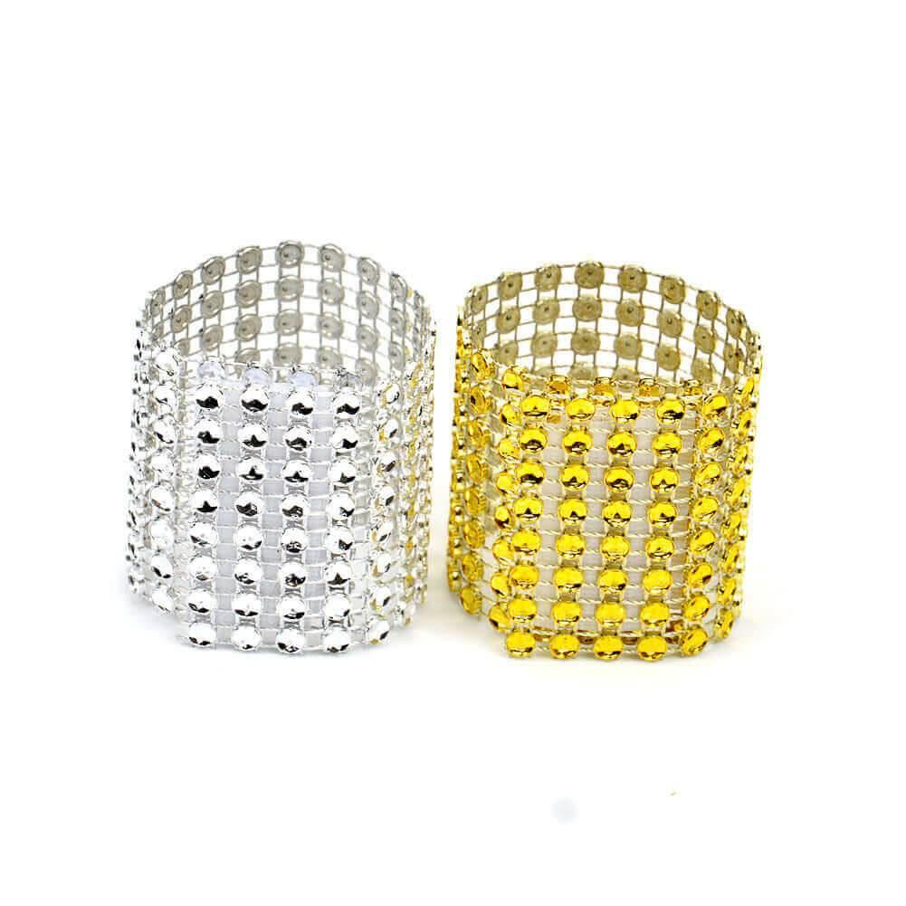 NAPKIN RINGS Luxus Serviettenringe - 10er Set (viele Farben) - Kochschein